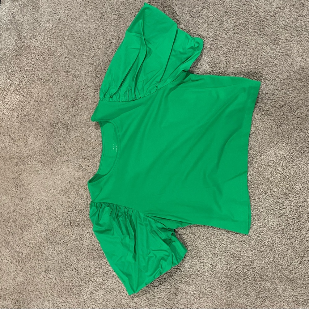 Two puff sleeve A New Day tops.  Excellent used condition.  Green never worn